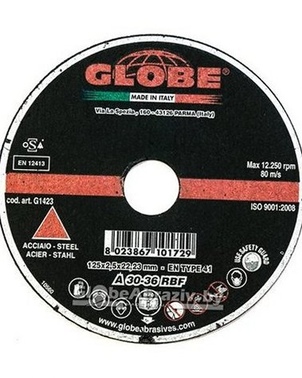 Круг отрезной Globe ZAC PLUS 125х2.5х22.2